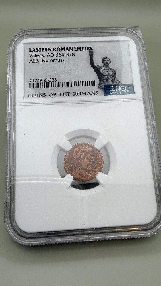 AD 364-378 AE3 (Nummus) Coins Of The Romans EASTERN ROMAN EMPIRE Valens, NGC