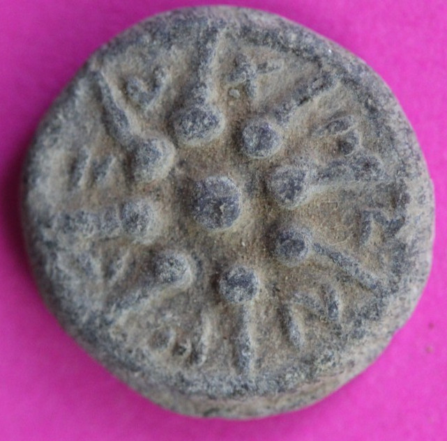 ORIGINAL Desert Patina Big Widows Mite Herods Hoard Holy Land Artifact COA A147