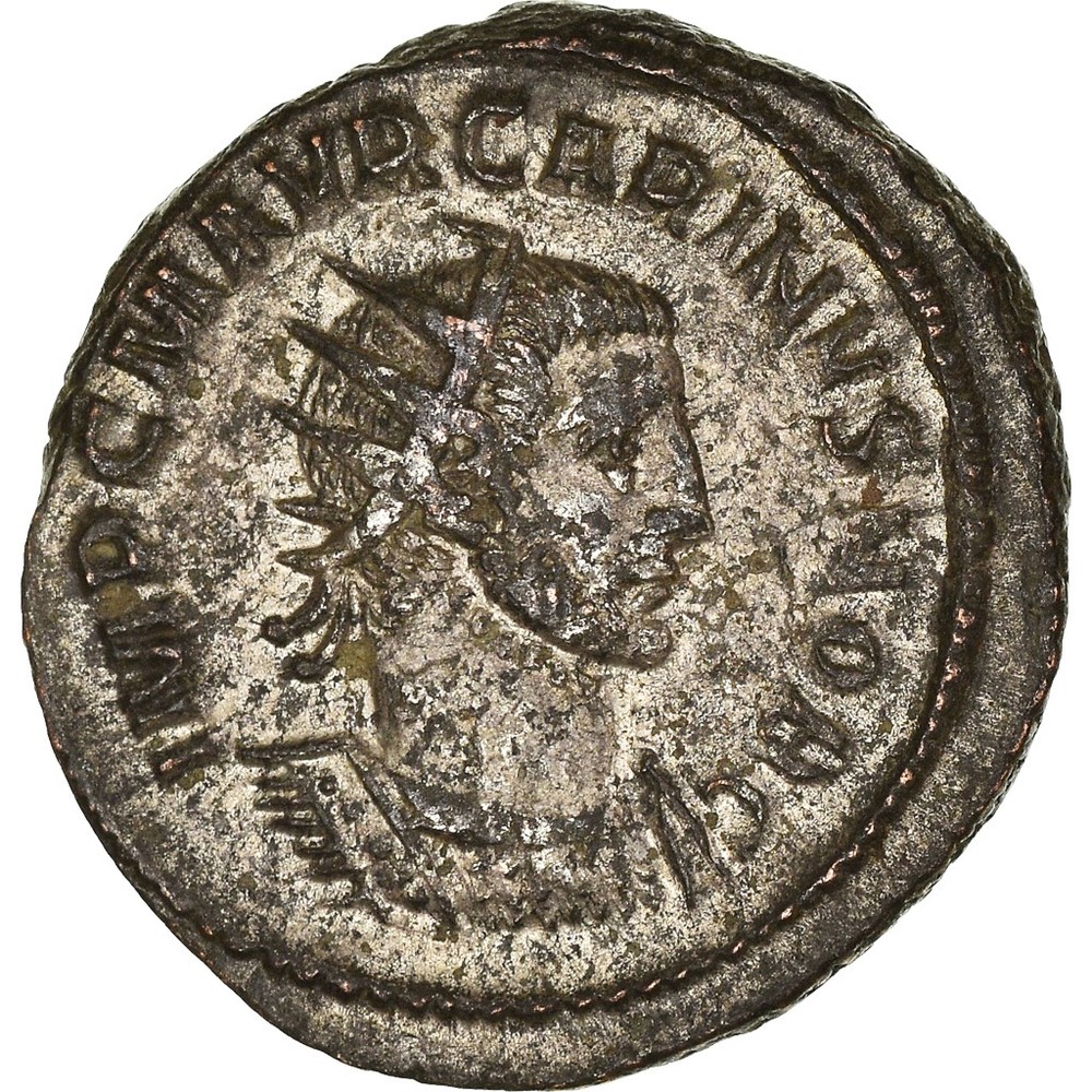 [#972726] Coin, Carinus, Antoninianus, 282-283, Antioch, AU, Billon, RIC:206