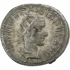 [#136367] Philip I, Antoninianus, 244-247, Rome, Silver, VF, RIC:41