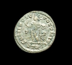 Nummus Or Follis By Constantin, Sol Invicto