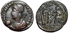 Constantius II Centenionalis “Captive From Hut” Arles Rare