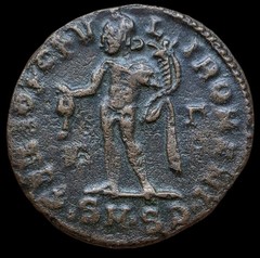 Roman Emperor Galerius Authentic Genuine Ancient Large Follis Coin with COA