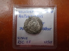 Roman Empire Volusian 251 – 253 AD Antoninianus (2.9g), Seaby 118, RIC 184