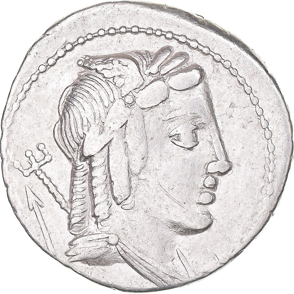 [#1170811] Julia, Denarius, 85 BC, Rome, Silver, VF(30-35), Crawford:352/1