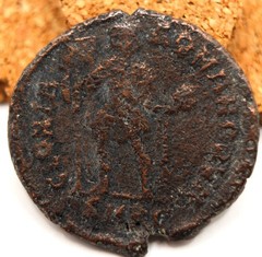 Roman Imperial | Honorius | AE2 | 393-395 AD | Cyzicus | GLORY OF THE ROMANS