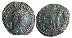 Maximinus II 311 AD. AE24 Genius