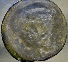 Roman Emperor Augustus Colonia Patricia Mint Genuine Rare Ancient Coin 19BC-14AD