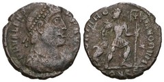 🔥RARE*UNPUBLISHED-VALENS-364-378 AD-15mm/2.29g-F-RIC IX 16 VAR-CONSE-CROSS