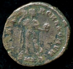 ARCADIUS FOLLIS ROMAN COIN – GREAT CONDITION AE 19MM 5.5 GRAMS