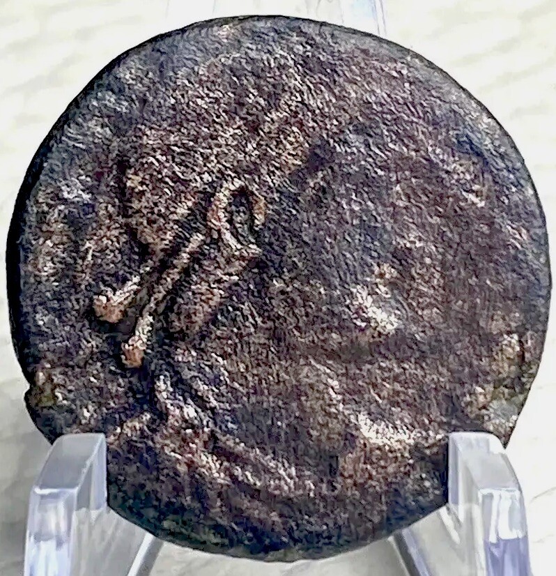 Genuine Ancient Roman Coin 378-383 AD Emperor Gratianus Kneeling Female