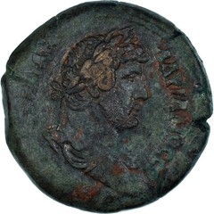 [#1066723] Egypt, Hadrian, Drachm, 133-134, Alexandria, Bronze, EF, RPC:III-5893
