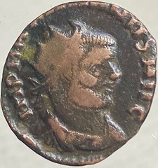 Ancient Roman Coin Maximian 286-305 AD 1700 Years Old Nice Details Wreath