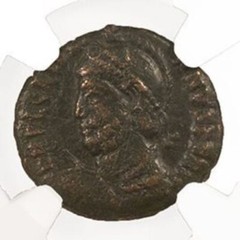 NGC VF Roman AE2 / AE3 Julian II (the Apostate ) AD 360-363 ISSUED AS AUGUSTUS