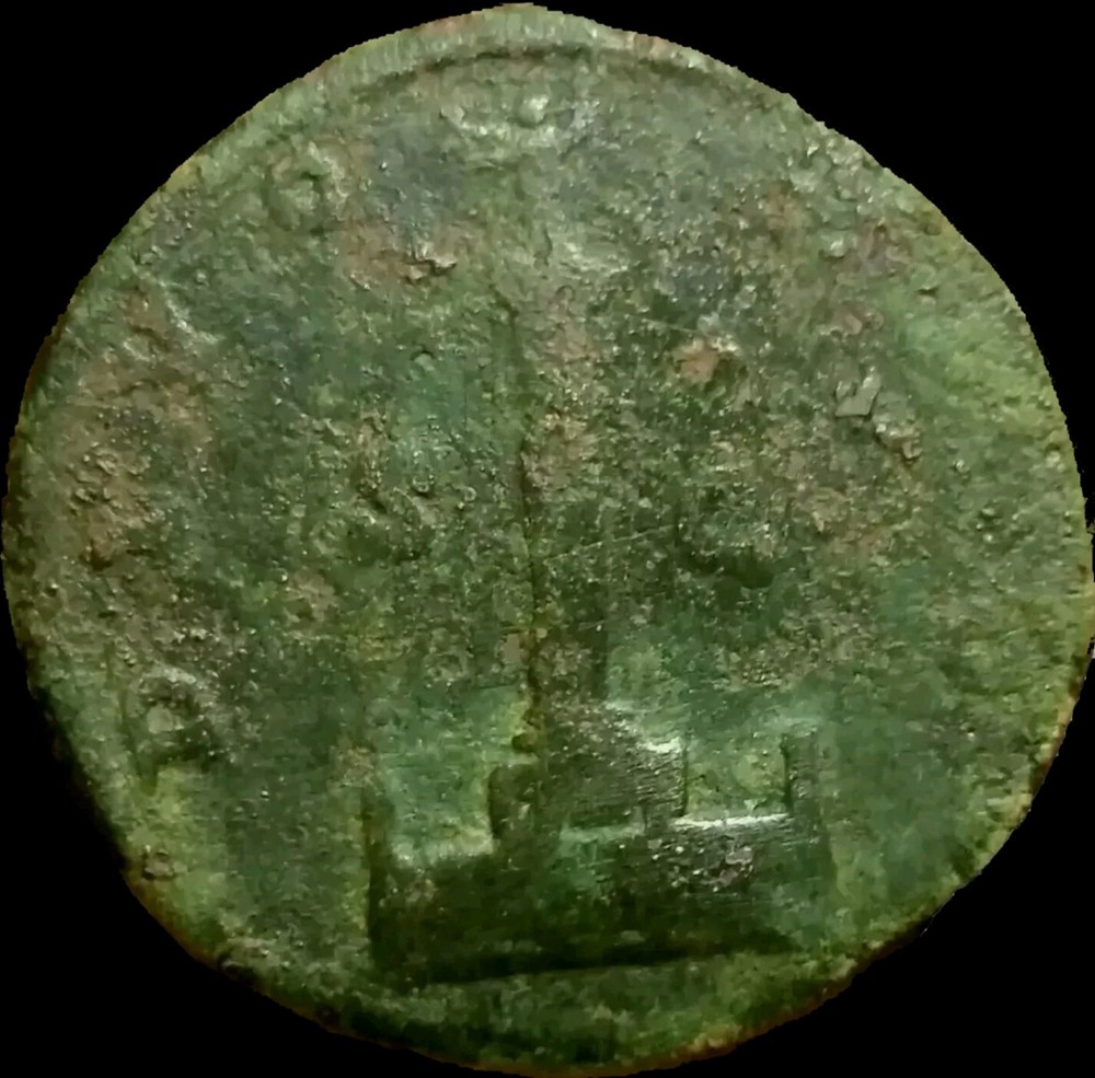 Antoninus Pius 138-161AD, Roman Imperial -Sestertius 26.4 grams.Column Rare