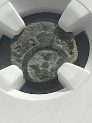 JUDAEA Alex.Jannaeus 103-76 BC AE PRUTAH, Mark 12:41-44 NGC cert. Anchor/Star