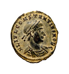 Authentic Ancient Roman Coin GLORIA SMHA Constantine II, as Caesar, 317 – 337 AD