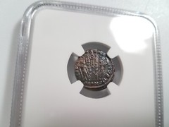 Constantine II Roman Empire BI Nummus AE3/4 NGC XF Ancient Epfig Hoard Pedigree