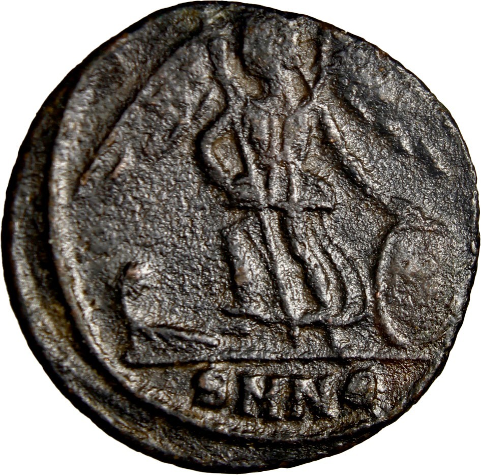 RARE Constantinopolis City Commemorative – SMNΘ Nicomedia 9th Officina – Nike