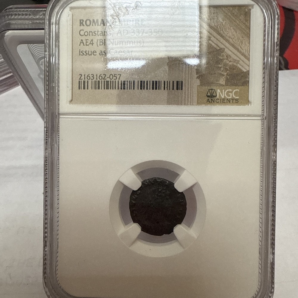 Roman Empire AD 337-350 AE4 for Constans, House of Constantine, NGC Certified
