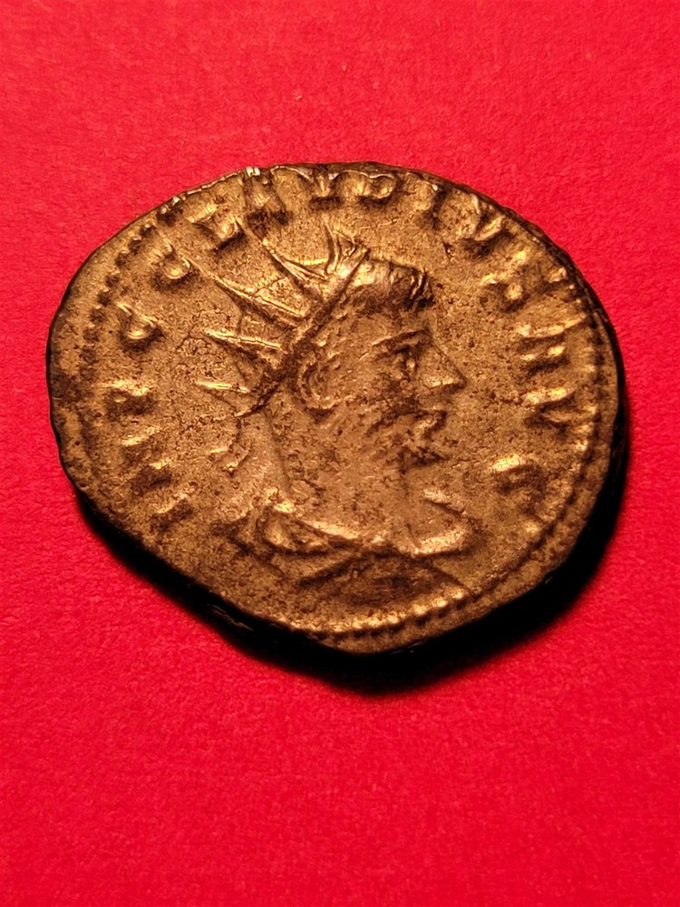 ROMAN EMPIRE CLAUDIUS II BILLON ANTONINIANUS 268-69 AD LUGDUNUM AU 5.1g RIC-201