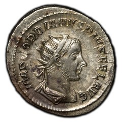 Ancient Rome AD 243-44 Gordian III AR Antoninianus