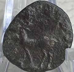 Zoo Series Genuine Ancient Roman Coin 260-268AD Gallienus Antelope Dianae Cons