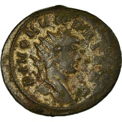 [#657558] Coin, Numerian, Aurelianus, Rome, Rare, EF, Billon, RIC:424