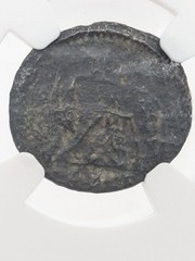 Roman Empire She-Wolf & Twins VRBS ROMA AE Nummus 330-340 AD Romulus Remus NGC