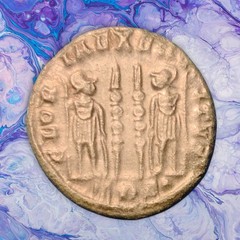 ⚠️ Rome Constantius II 337-361 AD, AE3/4, TR5, Very Fine ⚠️