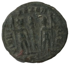 Ancient AD336 Constantine I The Great Roman Coin Beautiful Portrait