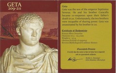 Geta Silver Antoninianus Coin – Certified NGC Fine (F) Ancient Roman Relic