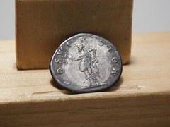 Roman Imperial Trajan denarius, 98-117 AD, R.I.C. 301