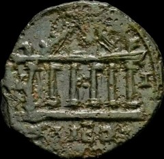 Gordian III. AD 238 – 244. Bythia Nicaea . Temple. Roman Empire