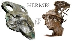 Greek-Roman Empire (Hermes-Mercurio) Medal Plaque