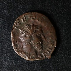 Tetricus Antoninianus 271-272 Victory Cologne RIC 141 Var.?
