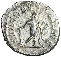 Postumus AR Antoninianus “Hercules with Bow & Club” Near Extremely Fine