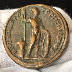 Giovanni Cavino 1500-1570ce PADUAN Septimius Severus AE Sestertius Medallion