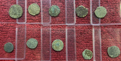 LOT (10) Ancient Roman Coins Lot SEE PHOTOS