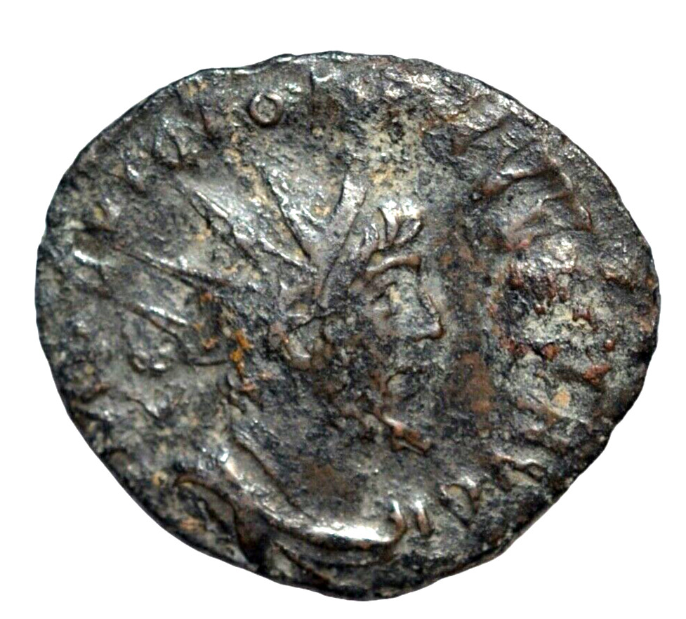 Victorinus. Romano-Gallic Emperor, AD 269-271. AE Antoninianus -(a1020)