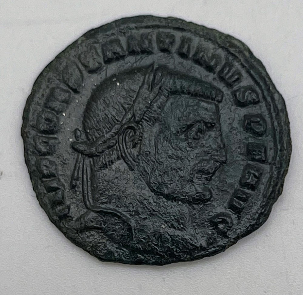 306-337 AD Constantine I the Great AE Follis Siscia Mint Jupiter Victory w Eagle