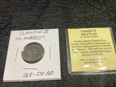 ROMAN ANCIENT – CLAUDIUS 11 – GOTHICHS – 268-270AD BRASS – #8676