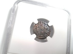 Constantine II Roman Empire BI Nummus AE3/4 NGC XF Ancient Epfig Hoard Pedigree