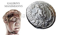 Antica ROMA Imperiale (Galerio Massimiano) Follis-Treviri