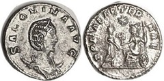 Ancient Rome Salonina AD 254-268 antonianus AETERNAE