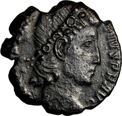 Ancient Roman Coin Constantine II – Antioch Mint – Vows In Wreath – Choice VF