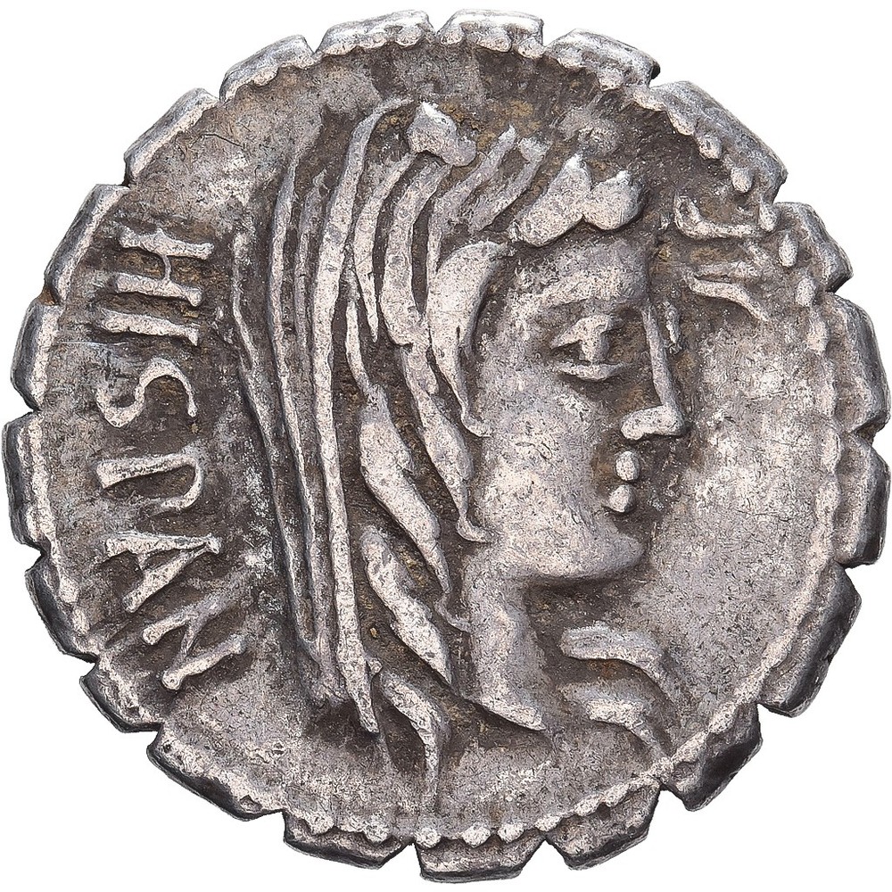 [#981971] Roman Republic, Postumia, Denarius Serratus, 81 BC, Rome, Silver, AU(5