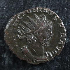 Victorinus Antoninianus 269-271 Treveri (Trier) RIC 114 Sol Star