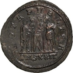 [#972628] Coin, Numerian, Antoninianus, 283, Siscia, AU, Billon, RIC:461