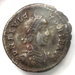 Flavius Victor Silver AR Siliqua Roman Coin 387-388 AD – Certified NGC Choice VF